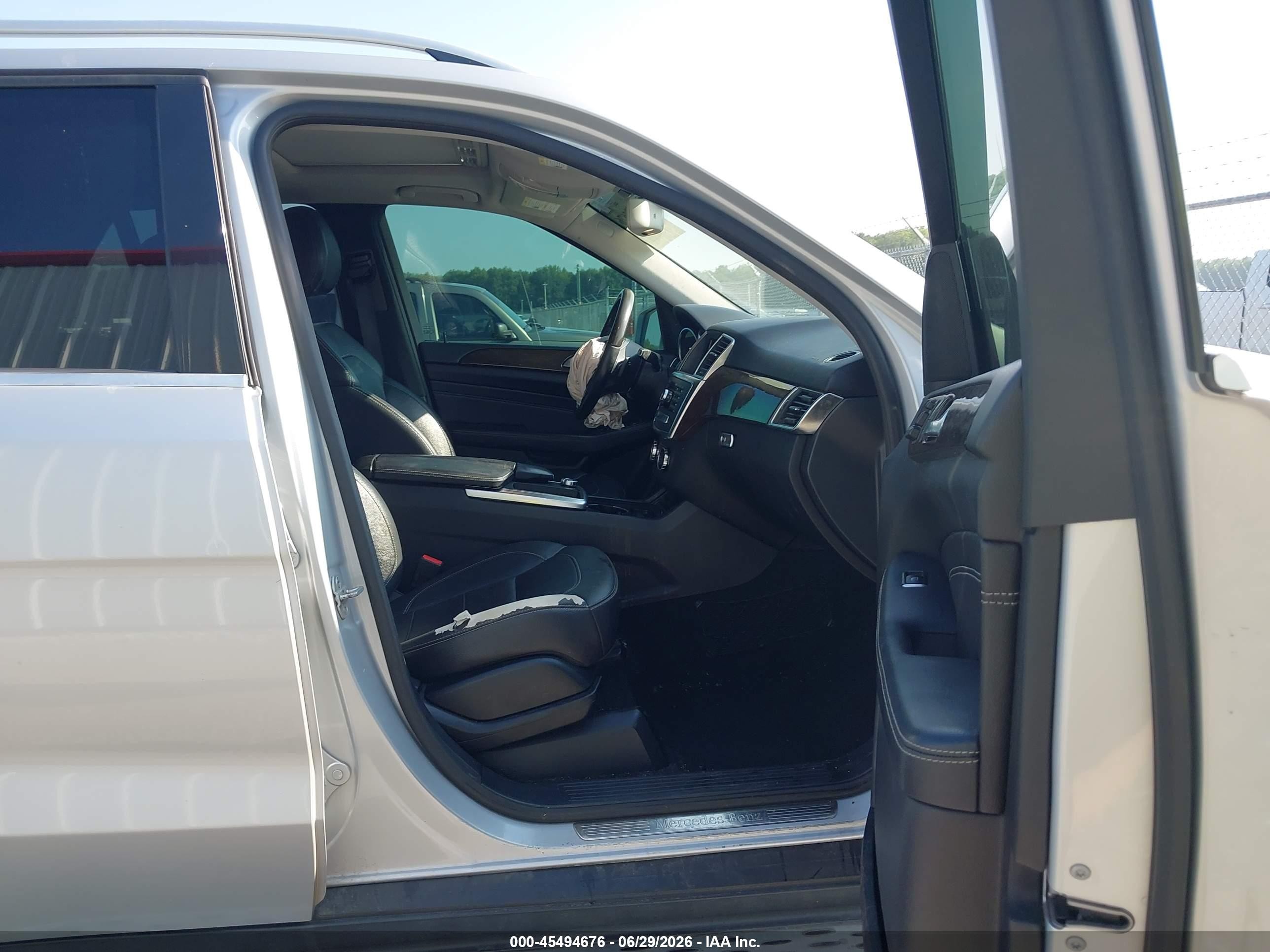 2013 Mercedes-benz Ml 350   Silver vin: 4JGDA5JB9DA185057