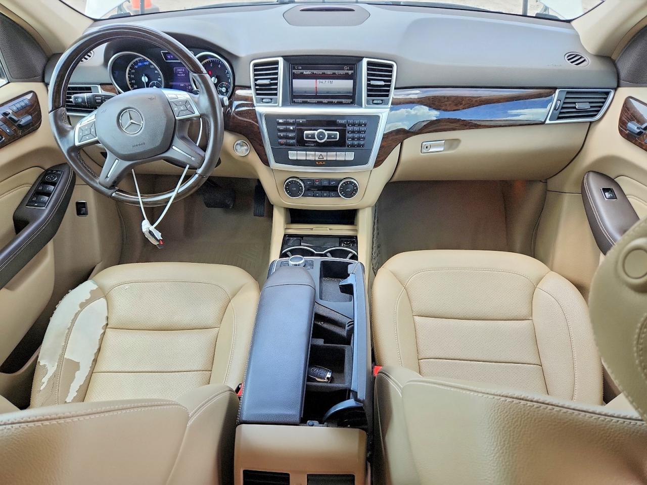 2013 Mercedes-benz Ml 350 Белый vin: 4JGDA5JB9DA230787