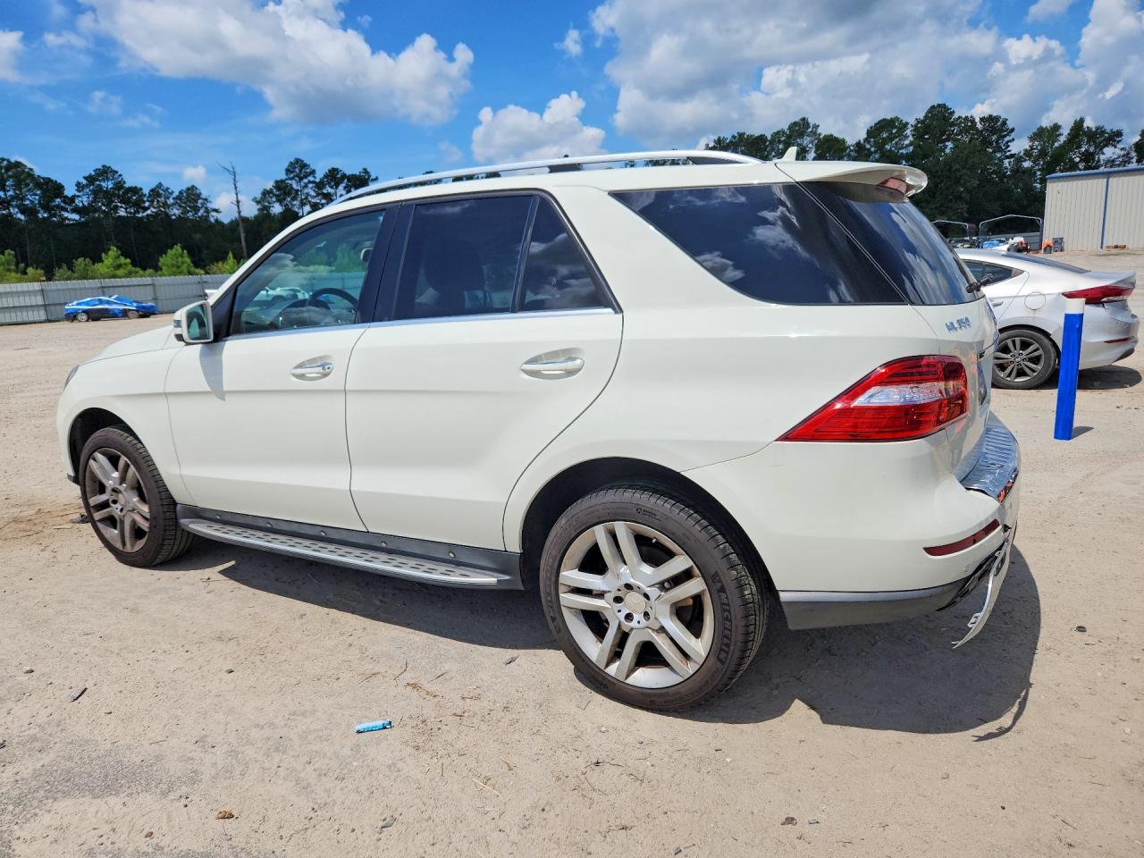 2013 Mercedes-benz Ml 350 Белый vin: 4JGDA5JB9DA230787