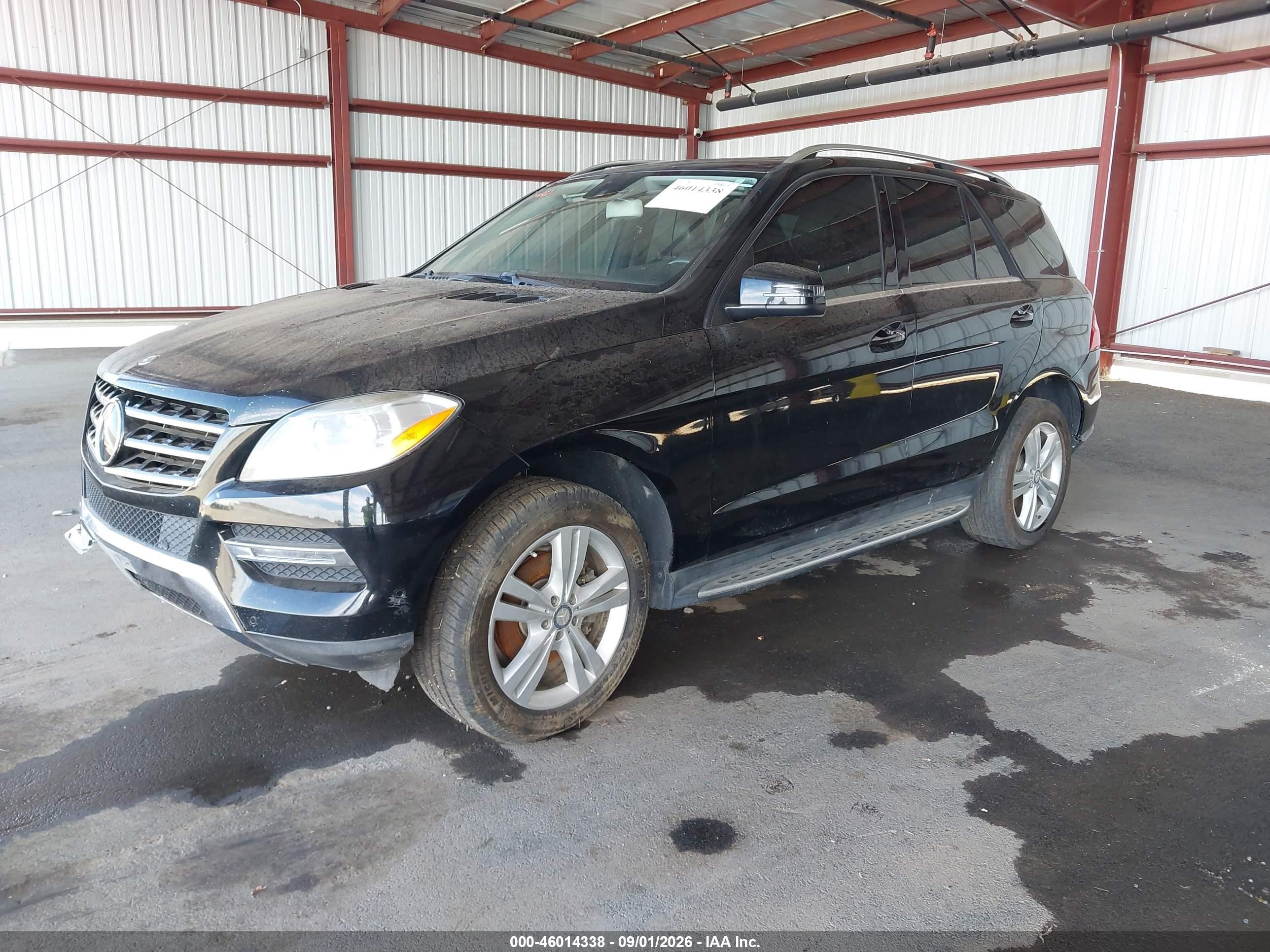 2013 Mercedes-benz Ml 350   Black vin: 4JGDA5JB9DA249162