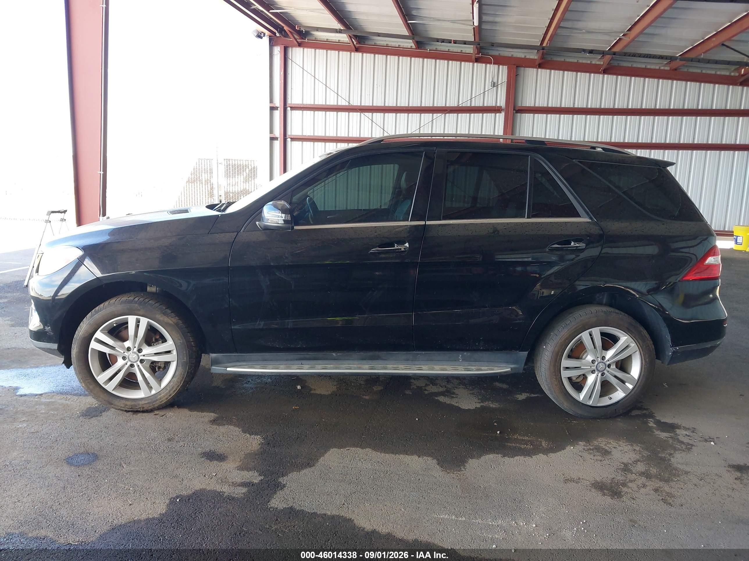 2013 Mercedes-benz Ml 350   Black vin: 4JGDA5JB9DA249162