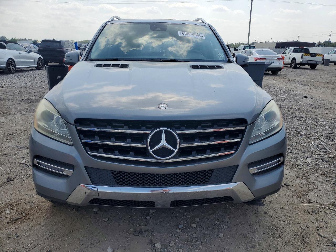 2015 Mercedes-benz Ml 350 Gray vin: 4JGDA5JB9FA453740