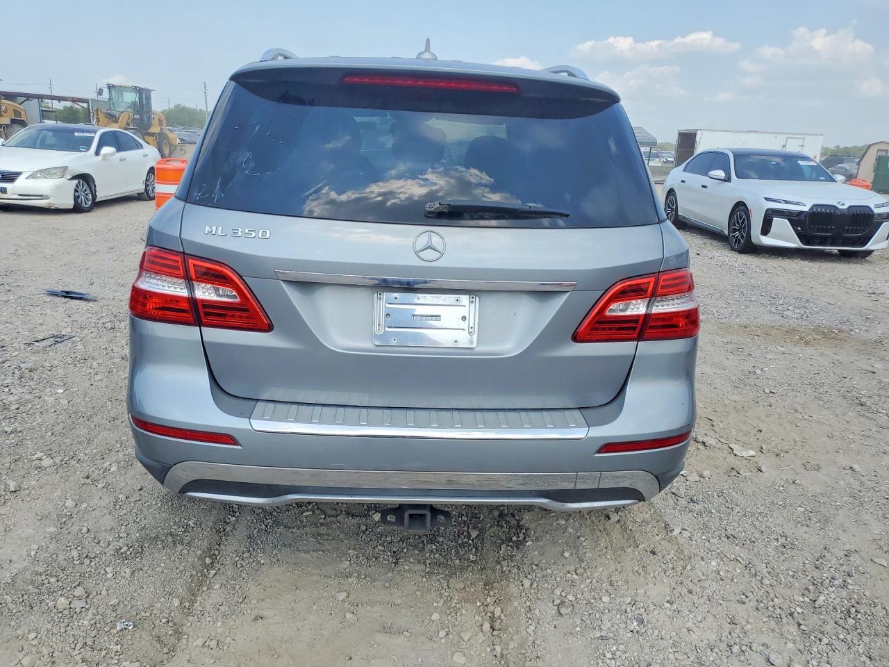 2015 Mercedes-benz Ml 350 Gray vin: 4JGDA5JB9FA453740