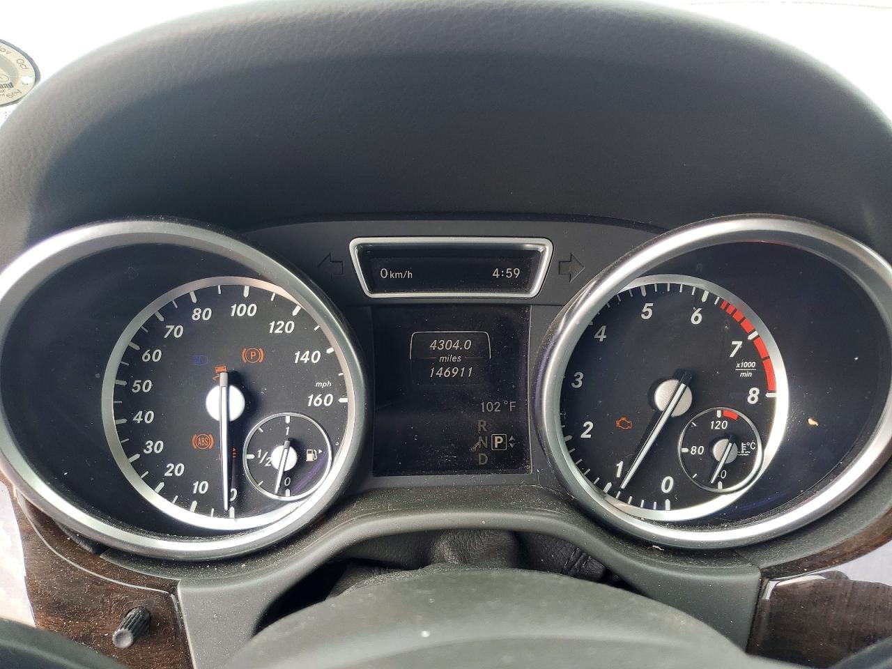 2015 Mercedes-benz Ml 350 Gray vin: 4JGDA5JB9FA453740