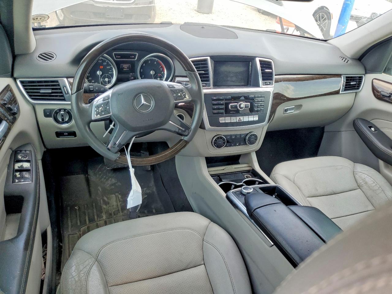 2015 Mercedes-benz Ml 350 Gray vin: 4JGDA5JB9FA453740