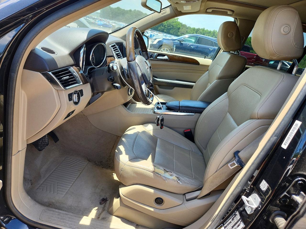 2015 Mercedes-benz Ml 350 Black vin: 4JGDA5JB9FA501267