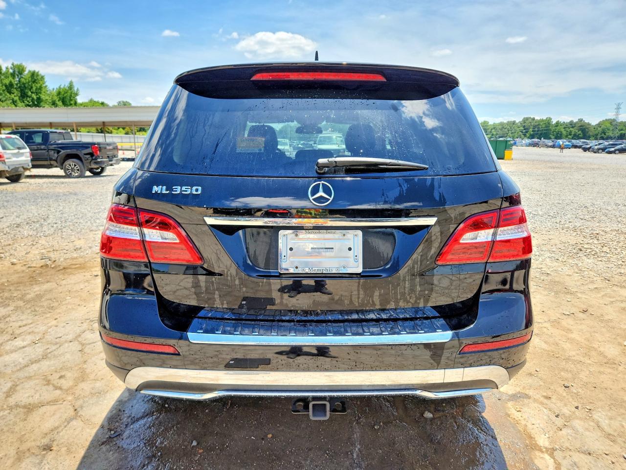 2015 Mercedes-benz Ml 350 Black vin: 4JGDA5JB9FA501267