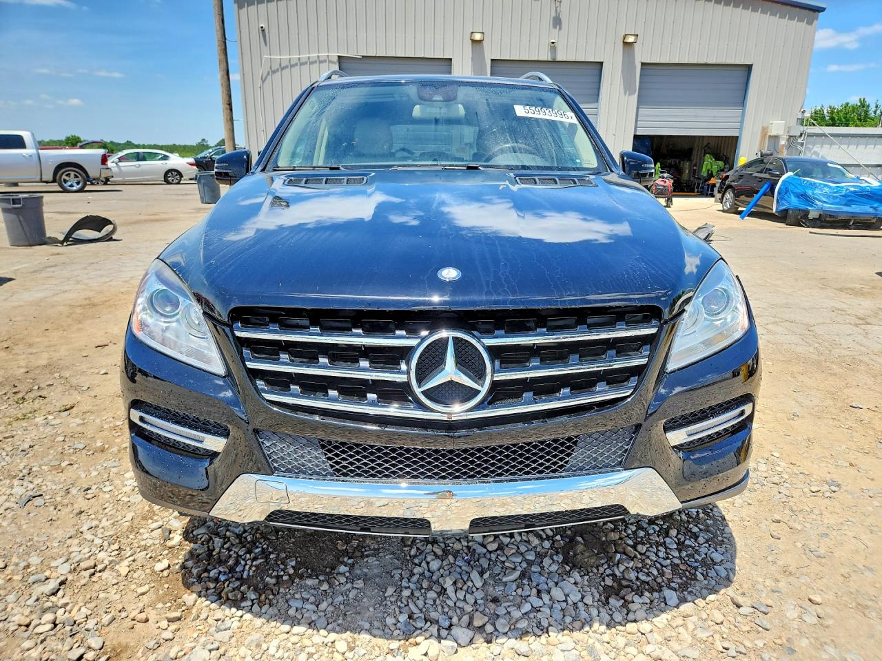 2015 Mercedes-benz Ml 350 Black vin: 4JGDA5JB9FA501267