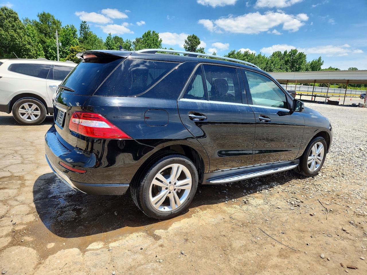 2015 Mercedes-benz Ml 350 Black vin: 4JGDA5JB9FA501267