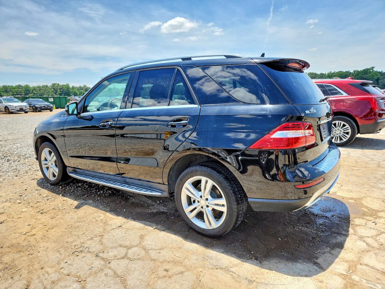 2015 Mercedes-benz Ml 350 Black vin: 4JGDA5JB9FA501267