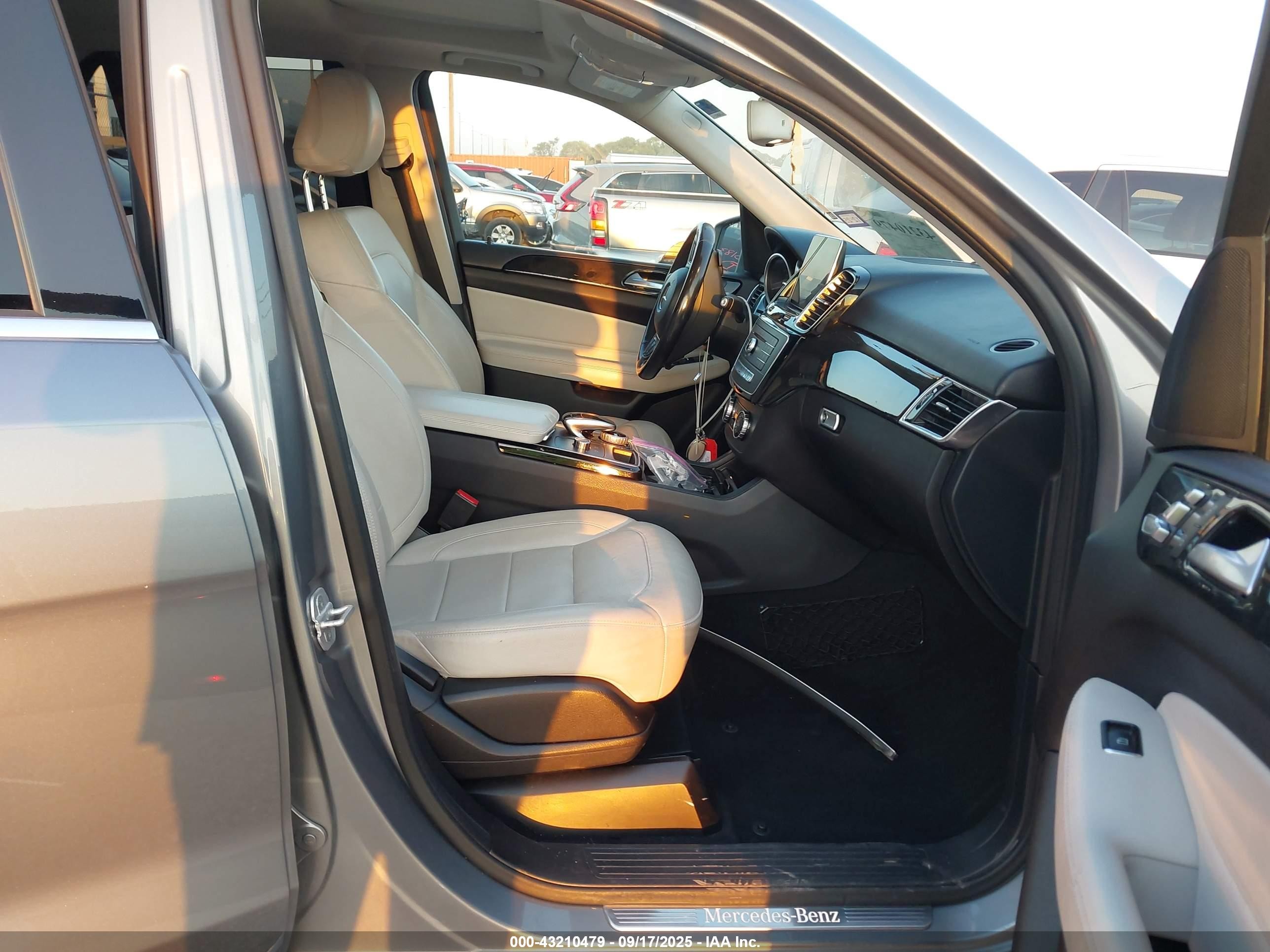 2016 Mercedes-benz Gle 350   Серый vin: 4JGDA5JB9GA656239