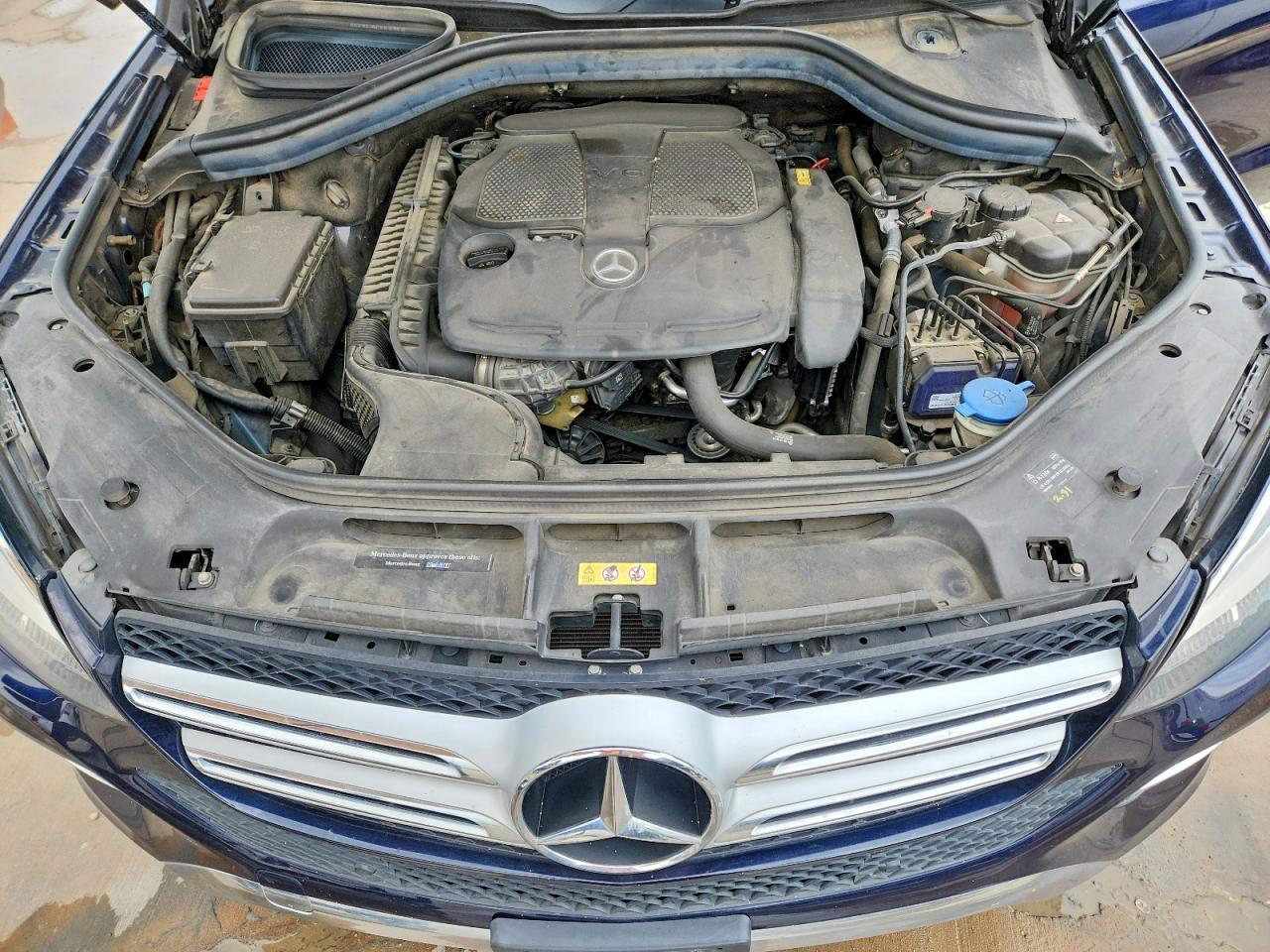 2016 Mercedes-benz Gle 350 Blue vin: 4JGDA5JB9GA657049