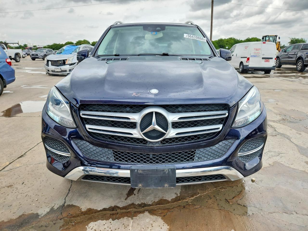 2016 Mercedes-benz Gle 350 Blue vin: 4JGDA5JB9GA657049