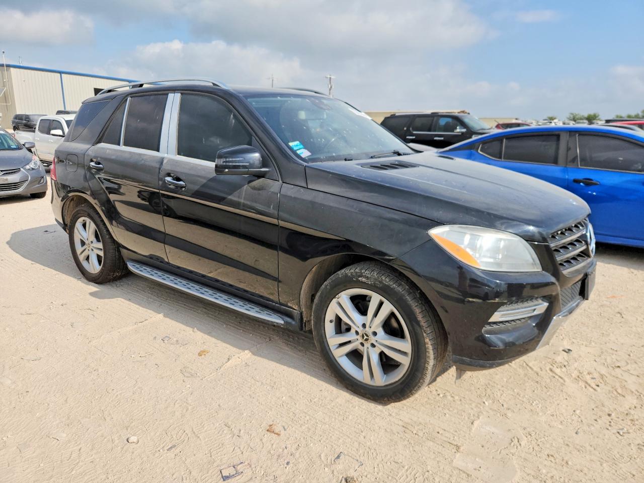2013 Mercedes-benz Ml 350 Black vin: 4JGDA5JBXDA137339