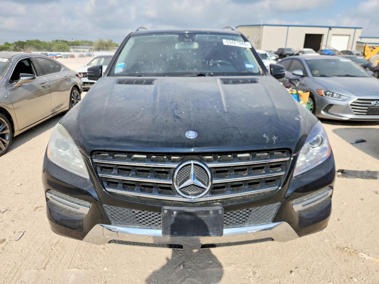 2013 Mercedes-benz Ml 350 Black vin: 4JGDA5JBXDA137339