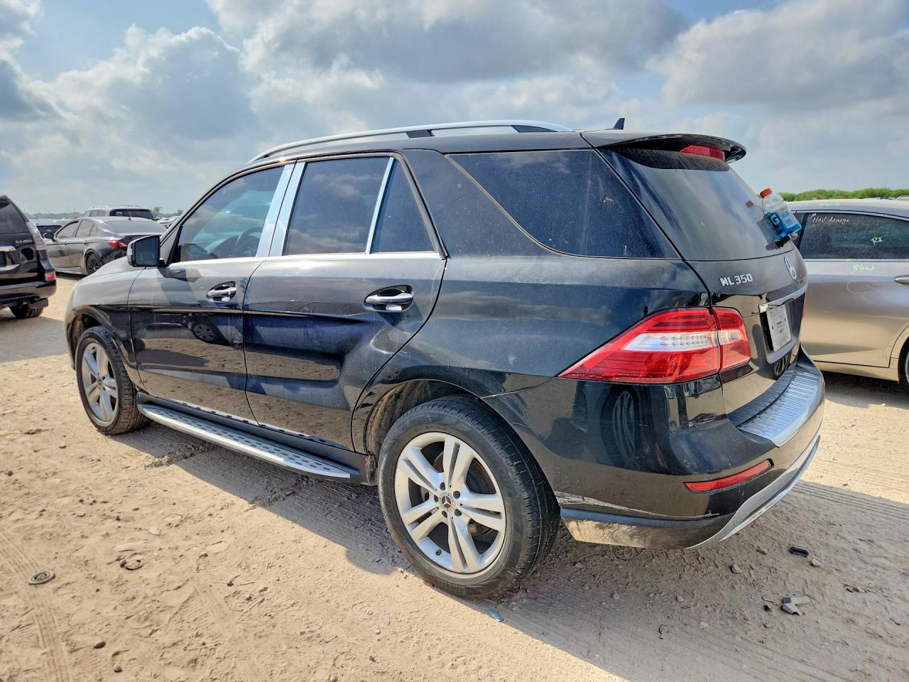 2013 Mercedes-benz Ml 350 Black vin: 4JGDA5JBXDA137339