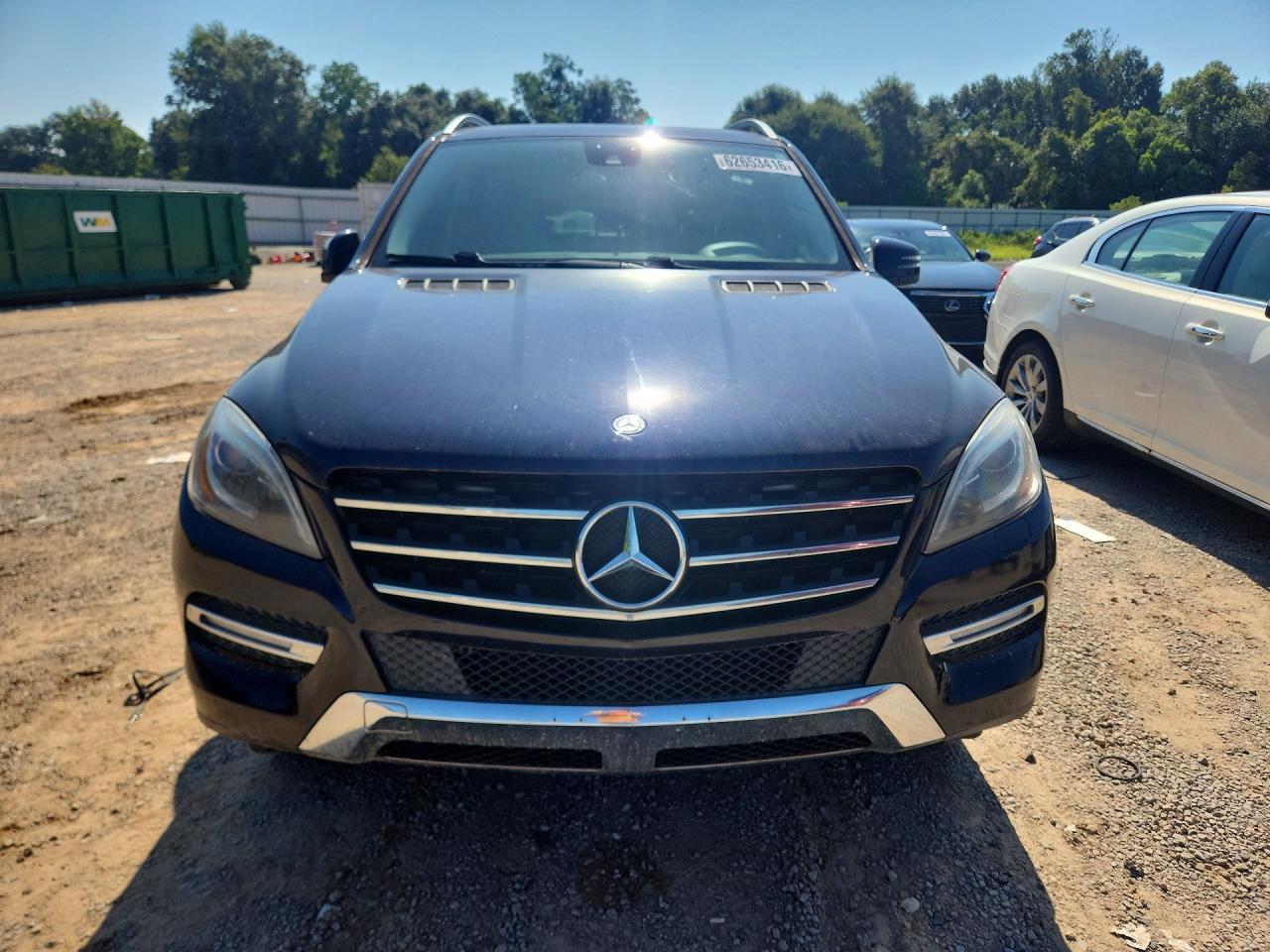 2013 Mercedes-benz Ml 350 Blue vin: 4JGDA5JBXDA140628