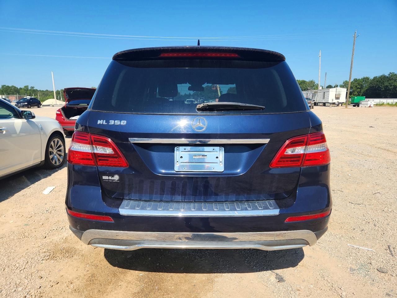 2013 Mercedes-benz Ml 350 Blue vin: 4JGDA5JBXDA140628