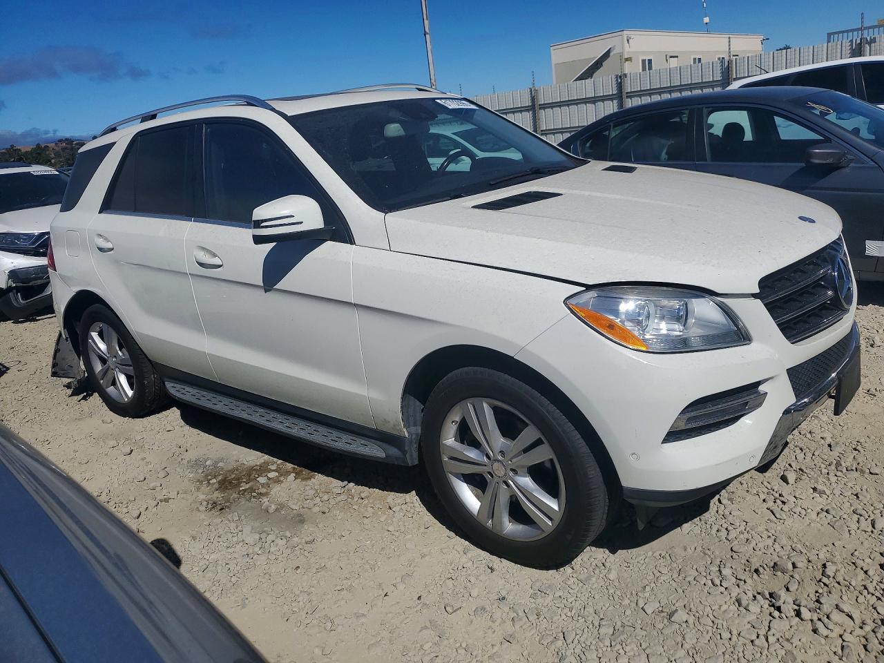 2013 Mercedes-benz Ml 350 Белый vin: 4JGDA5JBXDA163181