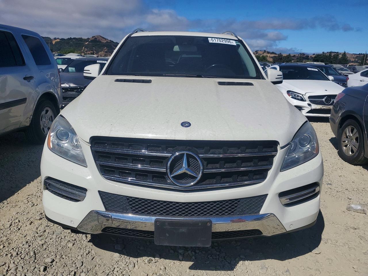 2013 Mercedes-benz Ml 350 Белый vin: 4JGDA5JBXDA163181