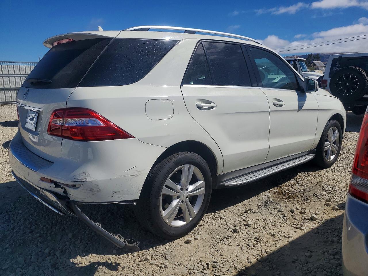 2013 Mercedes-benz Ml 350 Белый vin: 4JGDA5JBXDA163181
