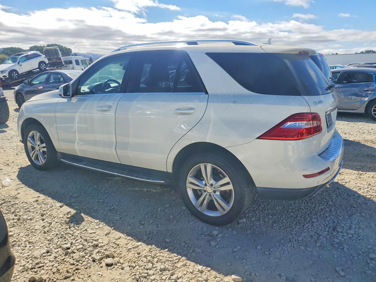 2013 Mercedes-benz Ml 350 Белый vin: 4JGDA5JBXDA163181