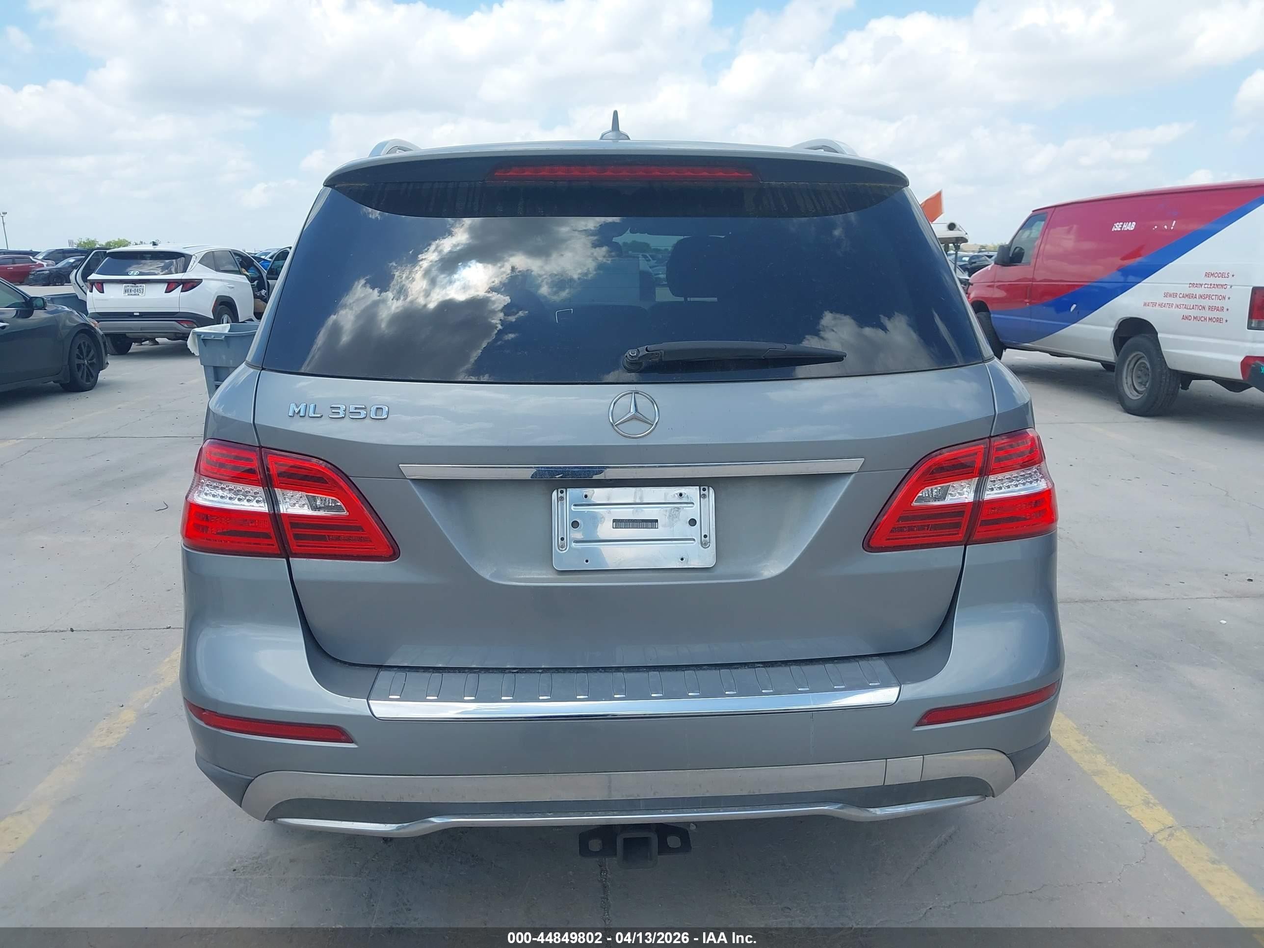 2013 Mercedes-benz Ml 350 Серебряный vin: 4JGDA5JBXDA226506