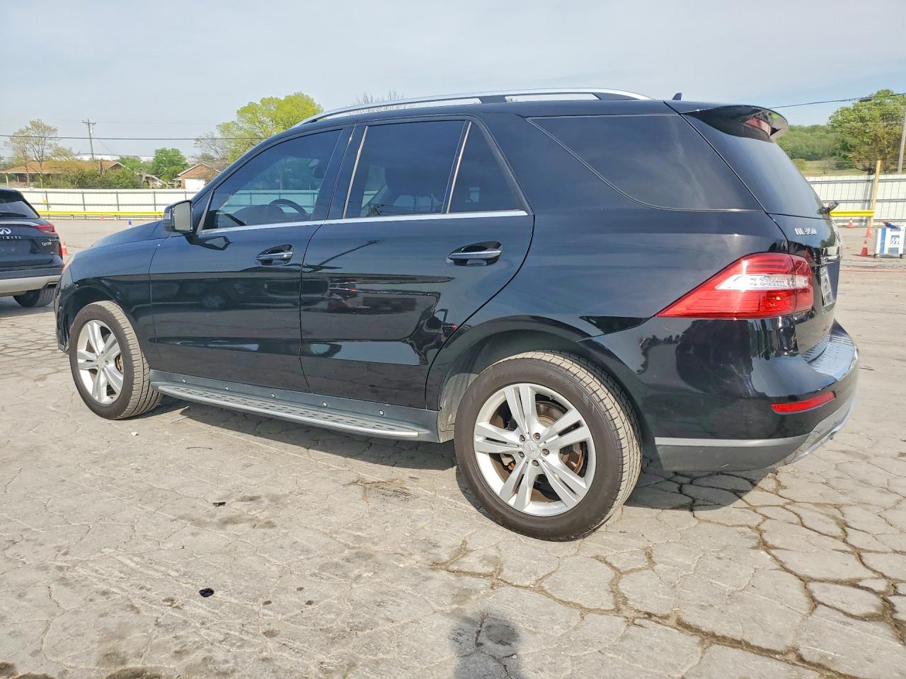 2013 Mercedes-benz Ml 350 Black vin: 4JGDA5JBXDA247274