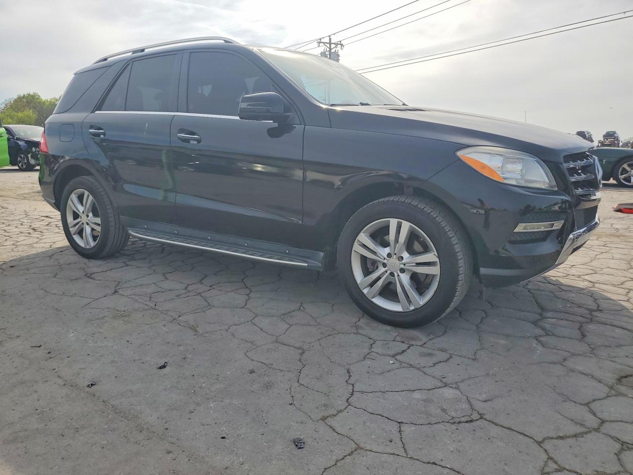 2013 Mercedes-benz Ml 350 Black vin: 4JGDA5JBXDA247274