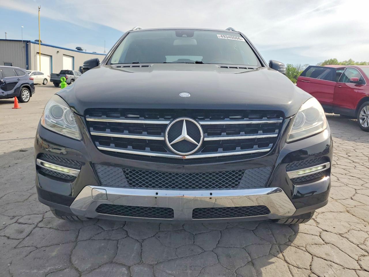 2013 Mercedes-benz Ml 350 Black vin: 4JGDA5JBXDA247274