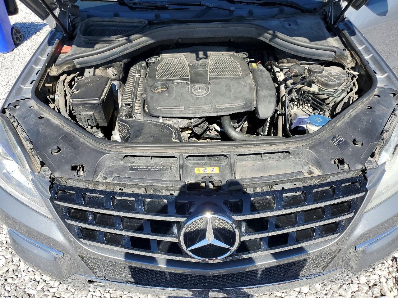 2014 Mercedes-benz Ml 350 Серый vin: 4JGDA5JBXEA361647