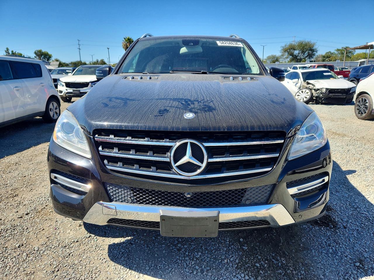 2014 Mercedes-benz Ml 350 Black vin: 4JGDA5JBXEA404982