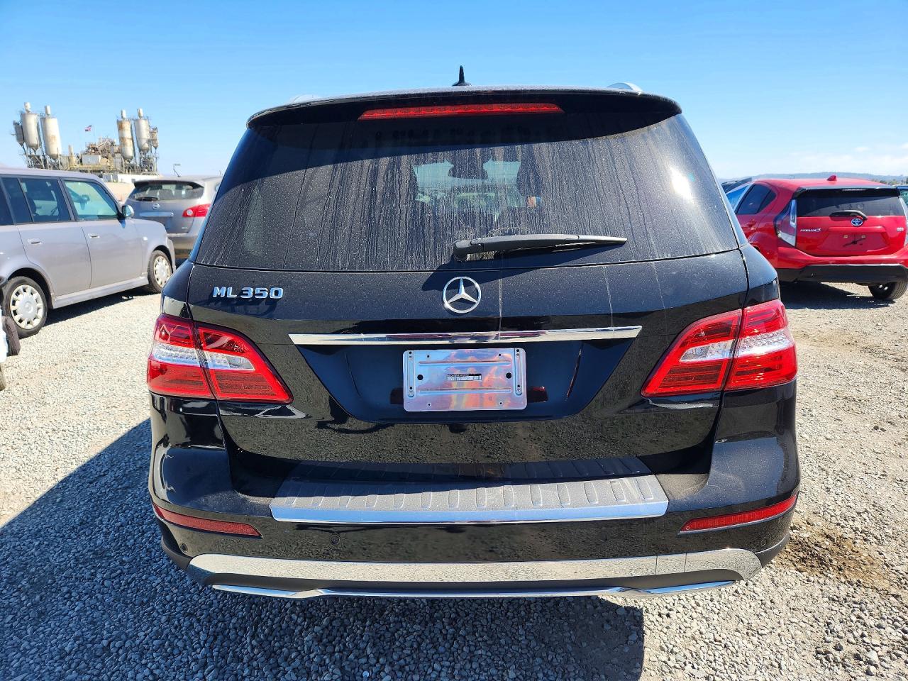 2014 Mercedes-benz Ml 350 Black vin: 4JGDA5JBXEA404982