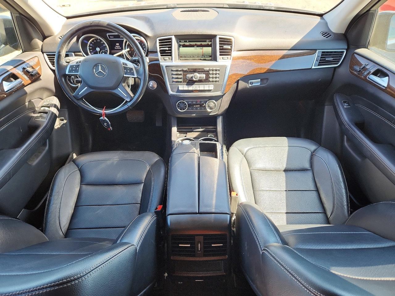 2014 Mercedes-benz Ml 350 Black vin: 4JGDA5JBXEA404982