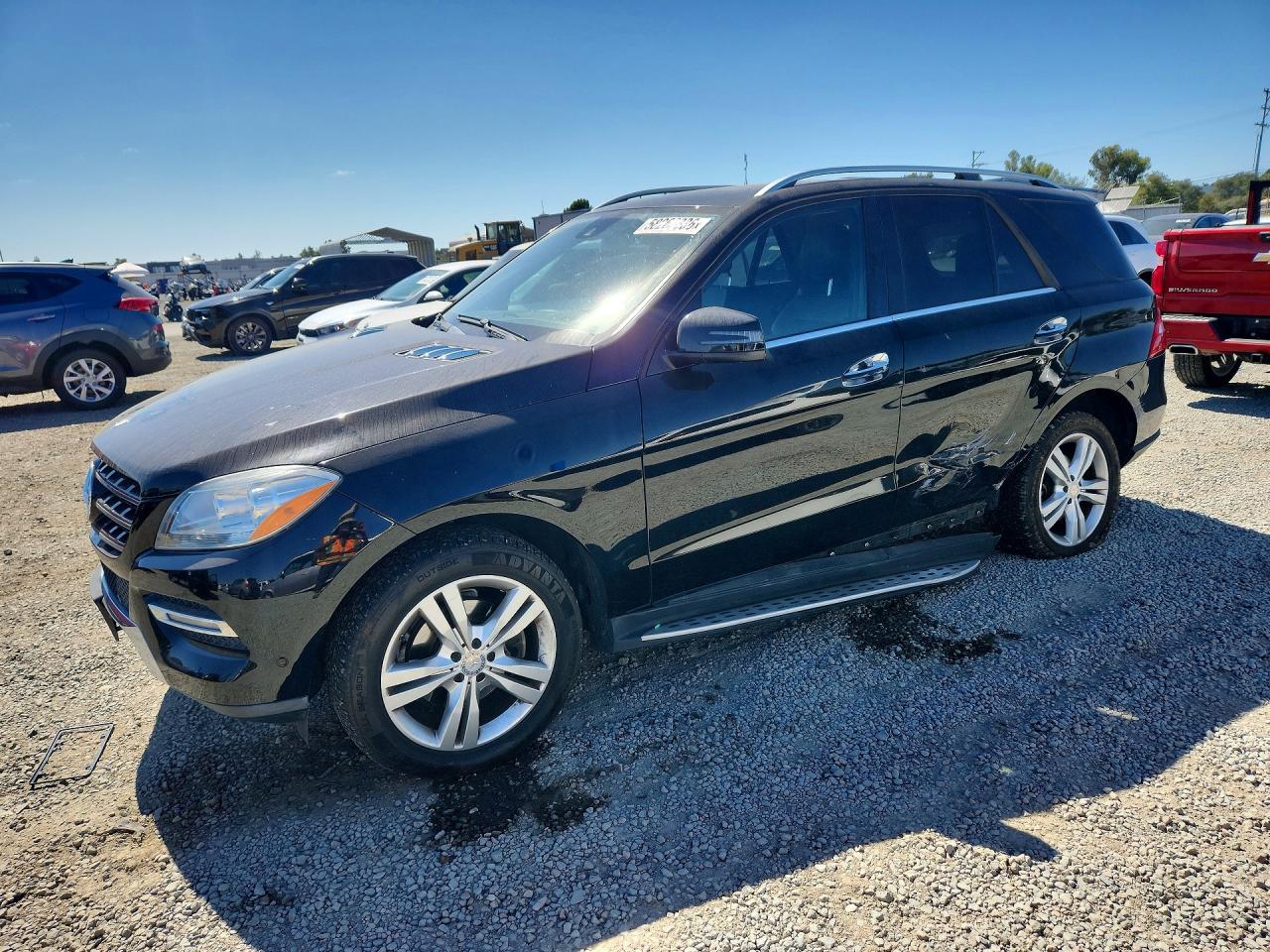 2014 Mercedes-benz Ml 350 Черный vin: 4JGDA5JBXEA404982