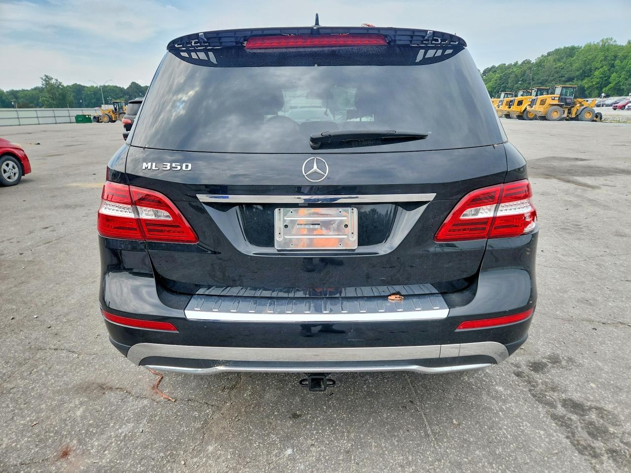 2015 Mercedes-benz Ml 350 Black vin: 4JGDA5JBXFA464844