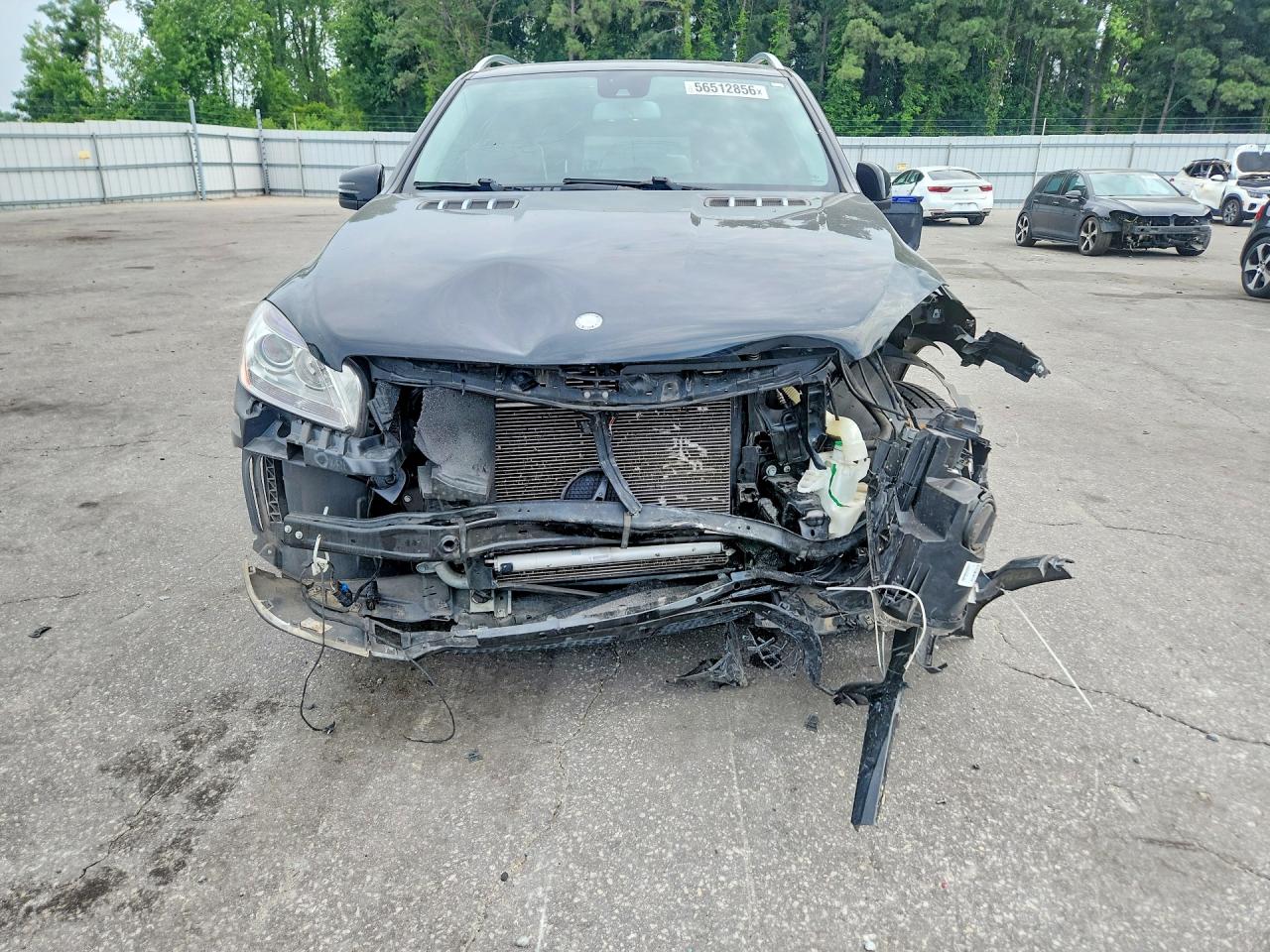2015 Mercedes-benz Ml 350 Black vin: 4JGDA5JBXFA464844