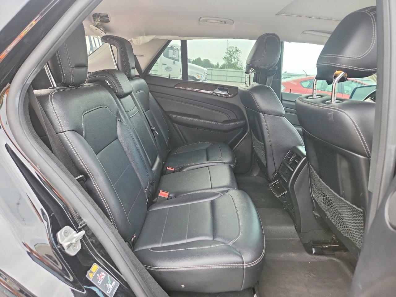 2015 Mercedes-benz Ml 350 Black vin: 4JGDA5JBXFA464844