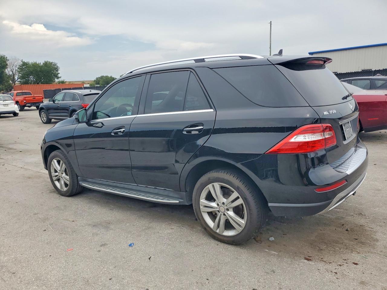 2015 Mercedes-benz Ml 350 Black vin: 4JGDA5JBXFA506560