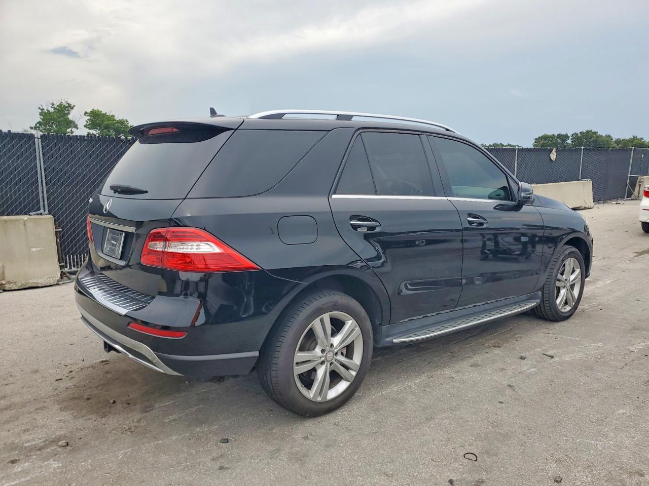 2015 Mercedes-benz Ml 350 Black vin: 4JGDA5JBXFA506560
