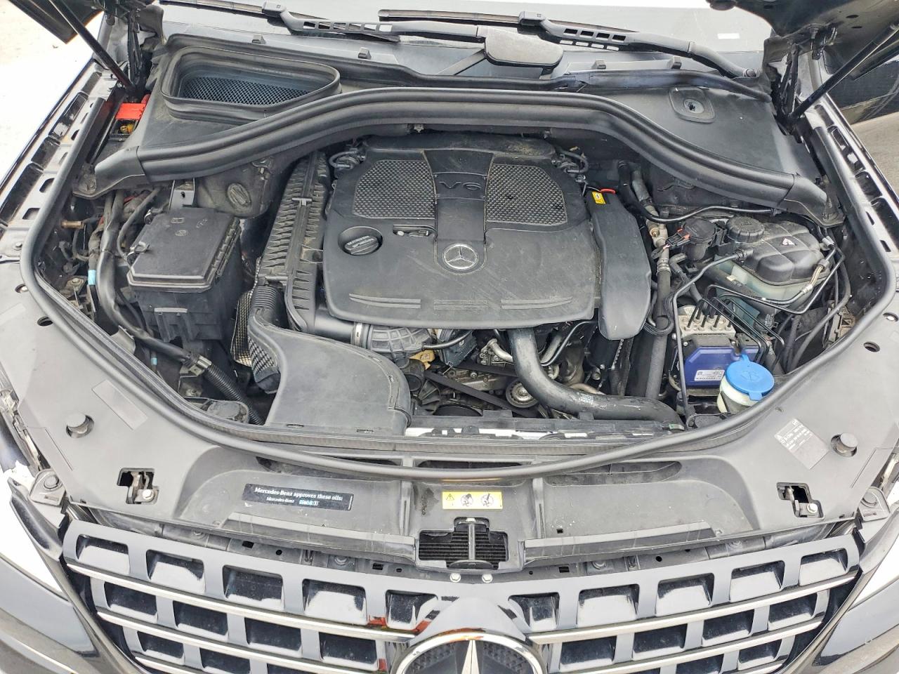 2015 Mercedes-benz Ml 350 Black vin: 4JGDA5JBXFA506560