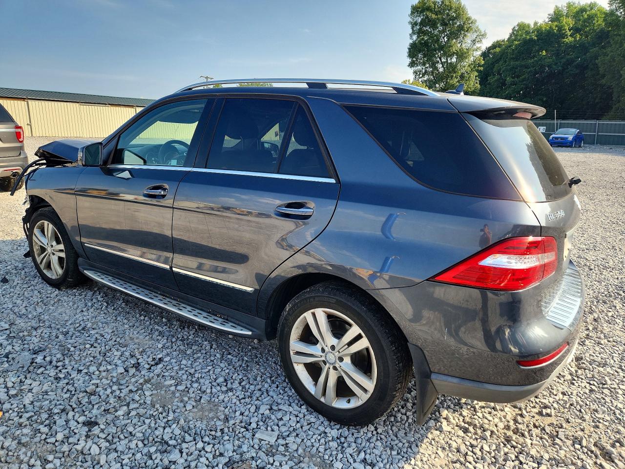 2015 Mercedes-benz Ml 350 Black vin: 4JGDA5JBXFA512858