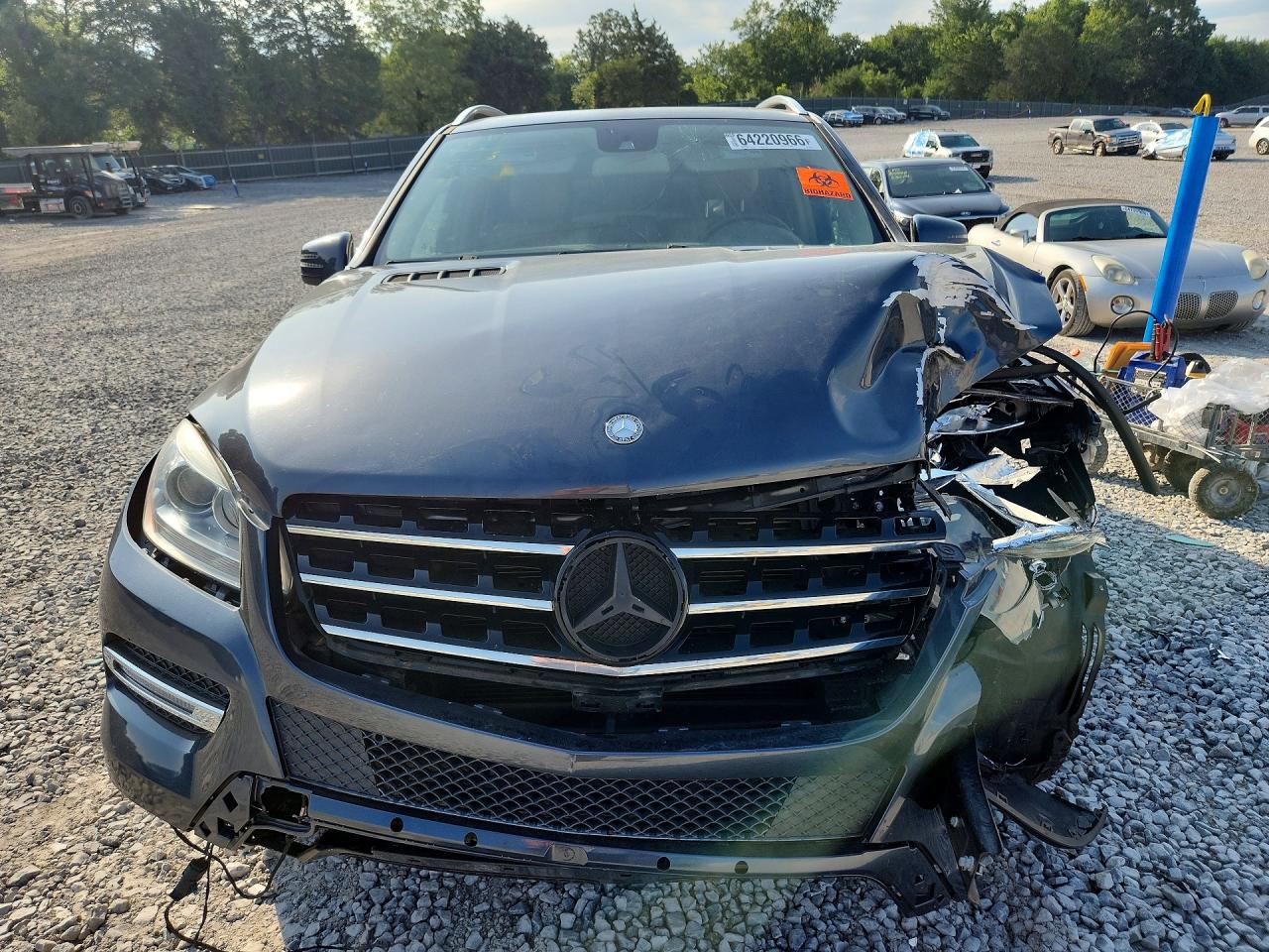 2015 Mercedes-benz Ml 350 Black vin: 4JGDA5JBXFA512858