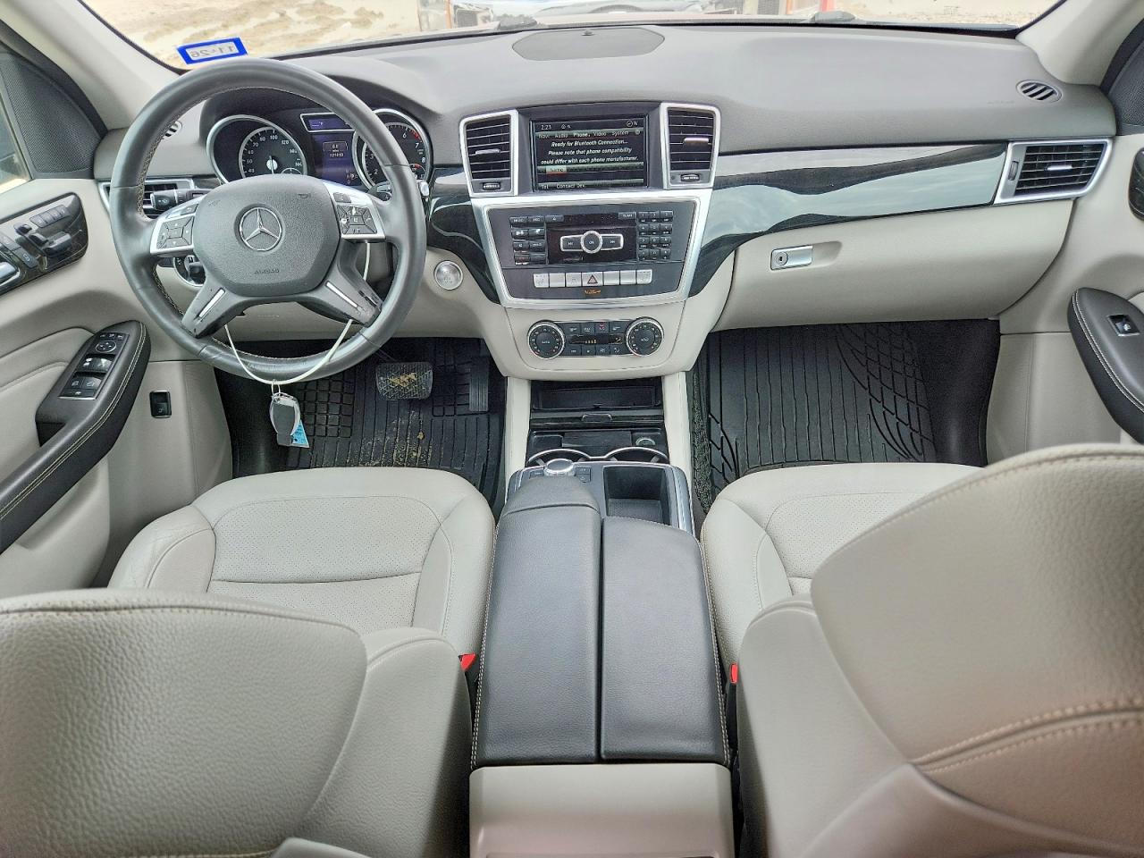 2015 Mercedes-benz Ml 350 Серый vin: 4JGDA5JBXFA588130
