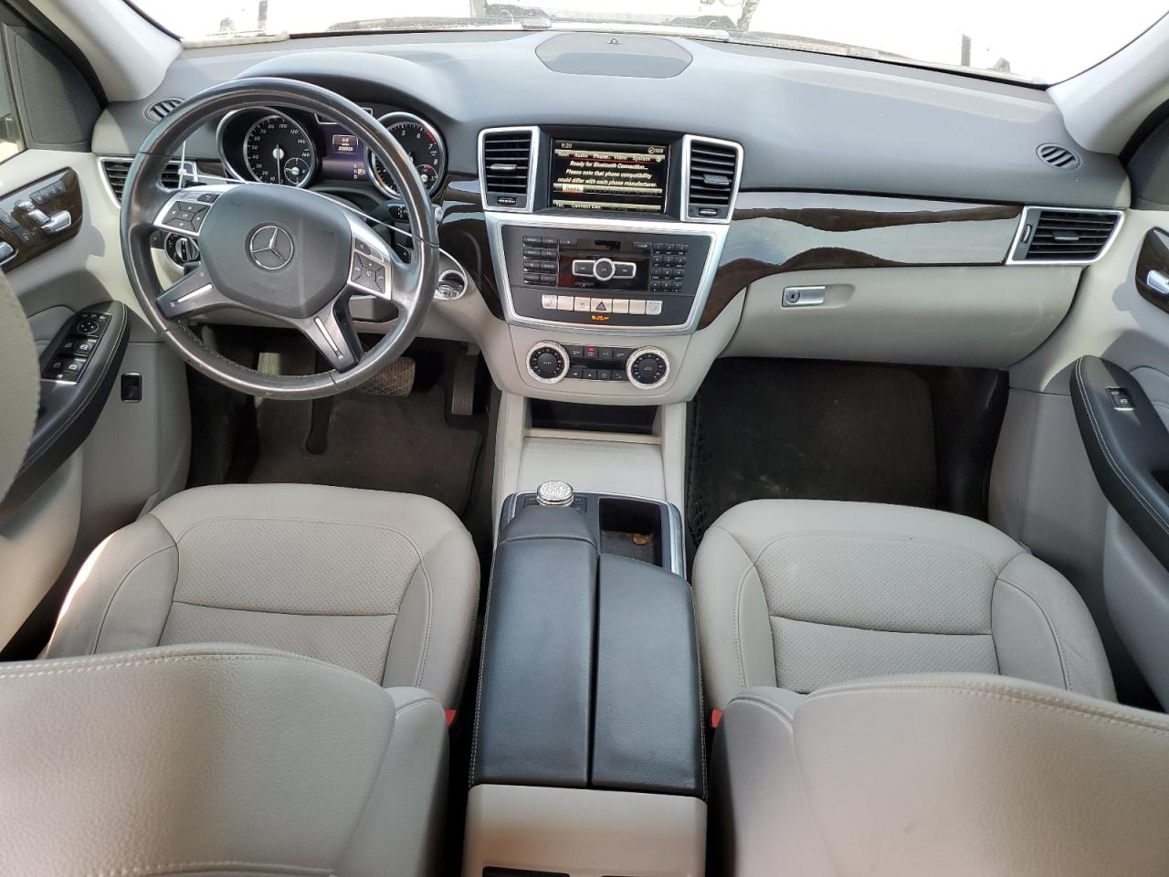 2015 Mercedes-benz Ml 350 Silver vin: 4JGDA5JBXFA593473