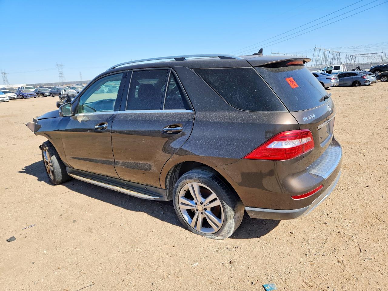 2015 Mercedes-benz Ml 350 Charcoal vin: 4JGDA5JBXFA606190
