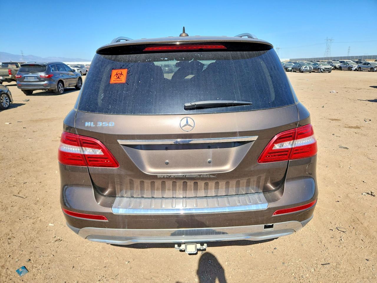 2015 Mercedes-benz Ml 350 Charcoal vin: 4JGDA5JBXFA606190