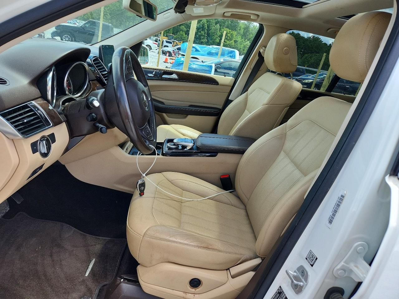 2018 Mercedes-benz Gle 350 Белый vin: 4JGDA5JBXJB000195