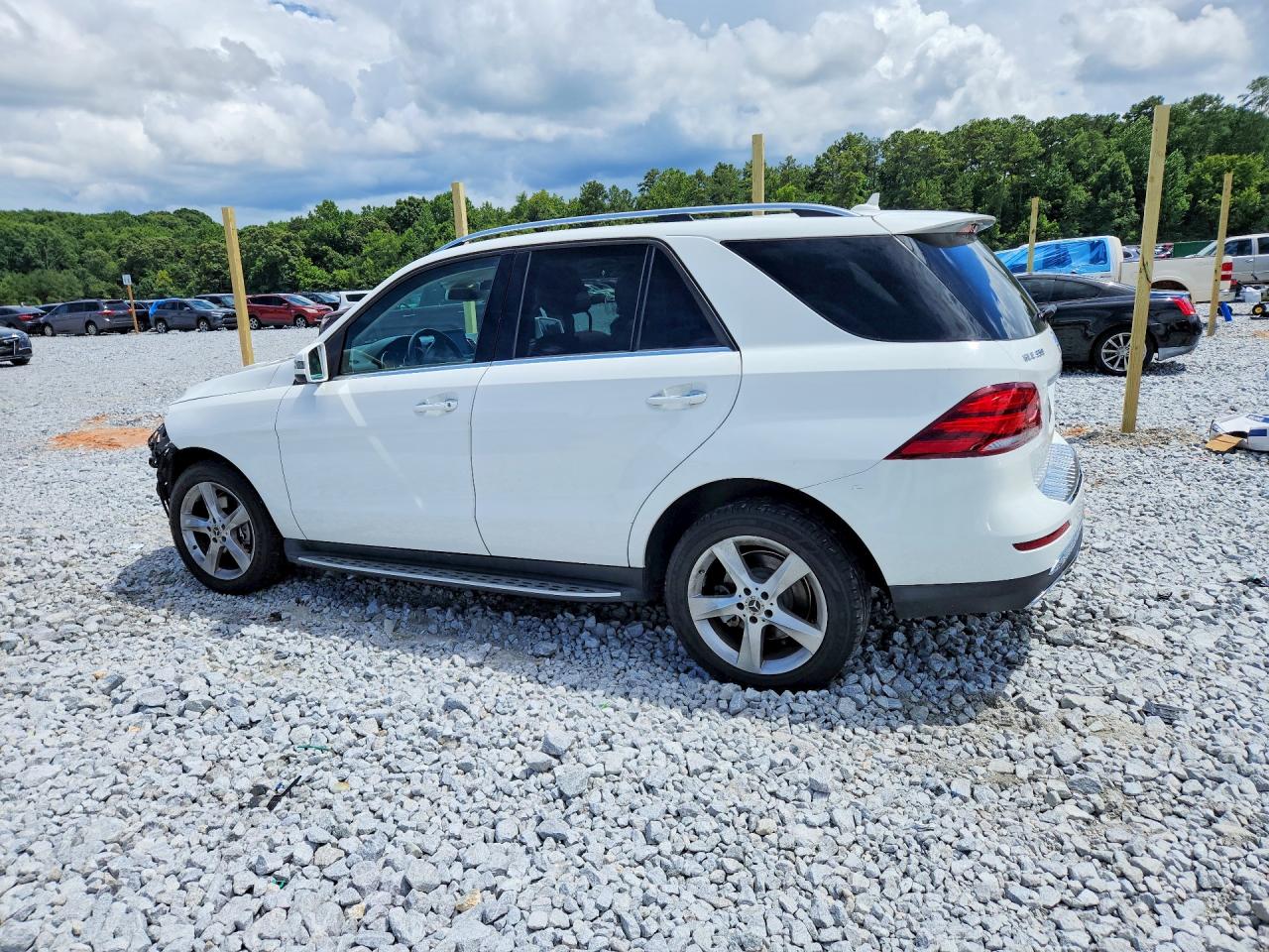 2018 Mercedes-benz Gle 350 Белый vin: 4JGDA5JBXJB000195