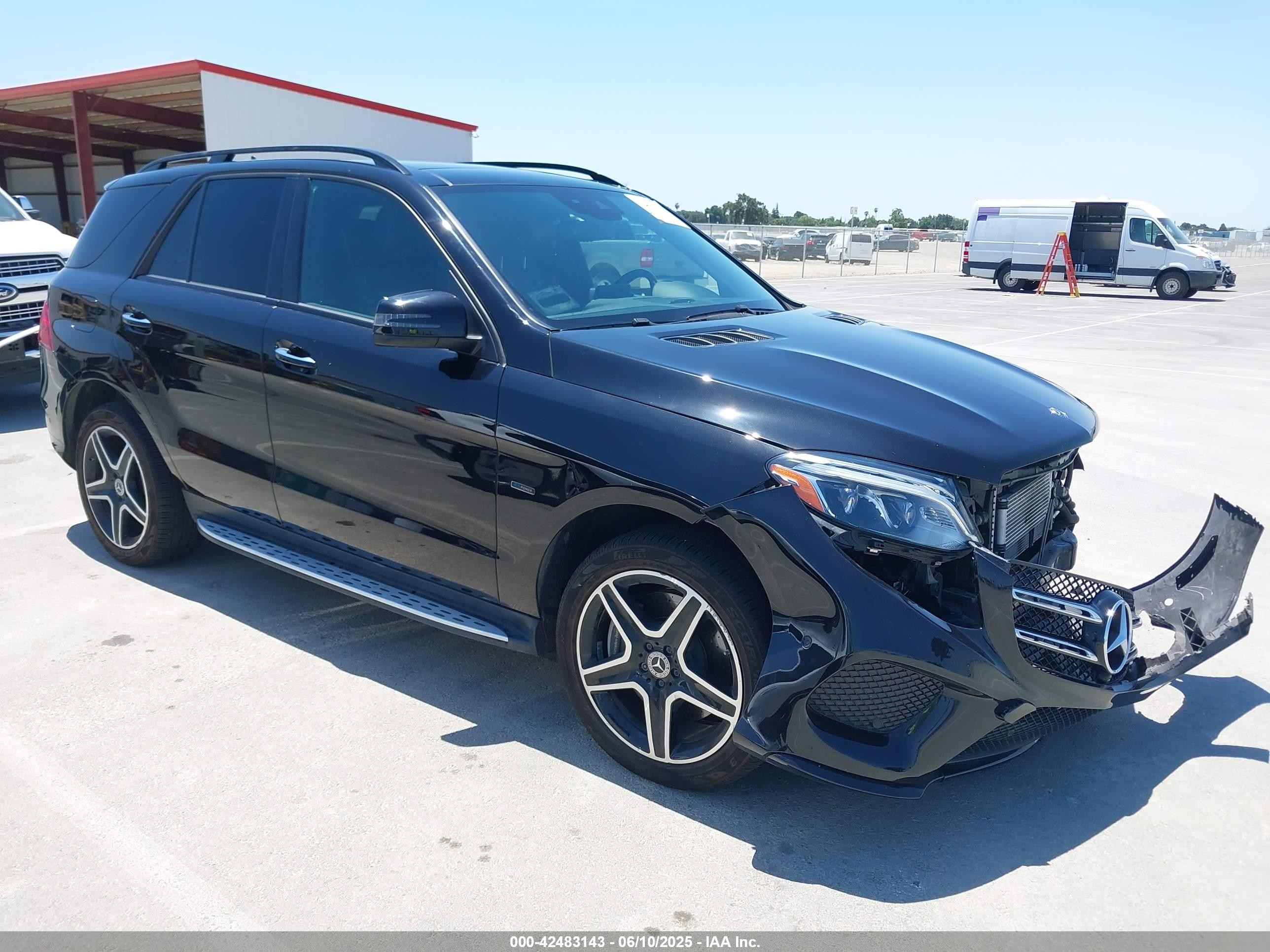 2018 Mercedes-benz Gle 550e Plug-in Hybrid 4matic Black vin: 4JGDA6DB8JB166698